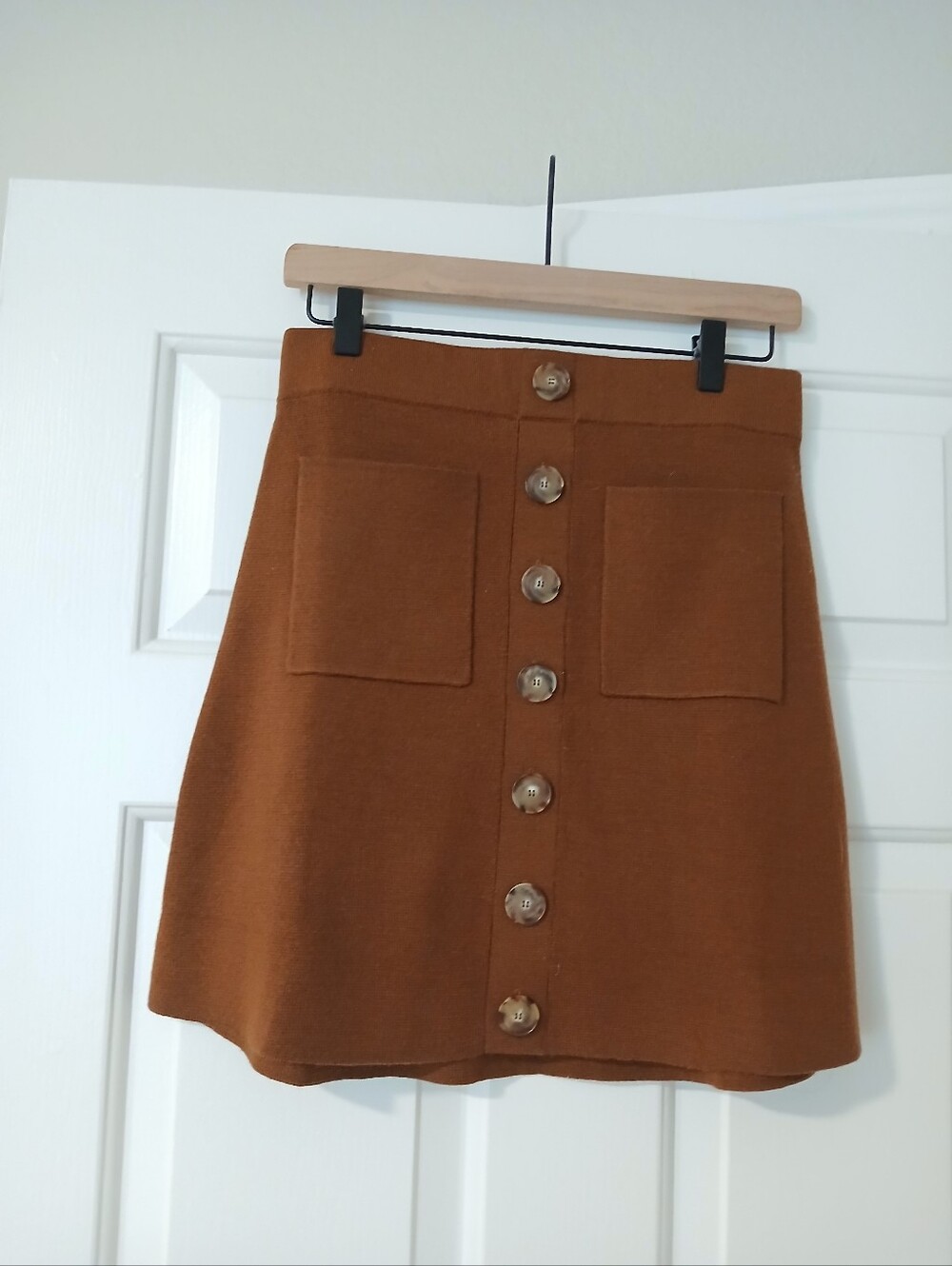 NWT Sezane Merino Wool Louisa Mini Skirt M